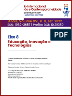 O Ensino-Aprendizagem de Libras e o Uso de Tecnologias Assistivas Digitais