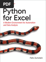 Python For Excel Traduzido