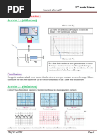 Cours 2 Ème Année Courant Alternatif