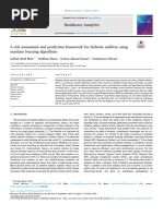 11-A Risk Assessment and Prediction Framework For Diabetes Mellitus Using Machine Learning Algorithms