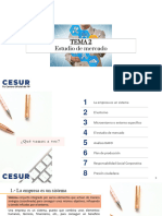 Tema 2. Estudio de Mercado