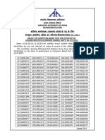 Aai Result 2023 Common Cadre