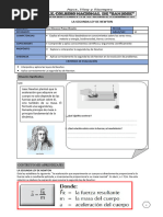 Segunda Ley de Newton