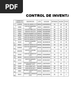 Control de Inventarios