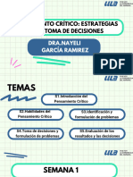 Pensamiento Crítico Estrategias en La Toma de Decisiones