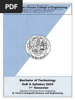 FinaI 1&2 Sem SoE Syllab 2023 CSE 23-24 Onwards