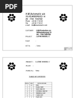 H.M.Automatic A/s H.M.Automatic A/s: DK - 7700 Thisted DK - 7700 Thisted Vilhelmsborgvej 16 Vilhelmsborgvej 16