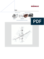 MANUAL PICADORA RUHLE - SR1 and SR1 T Parts List