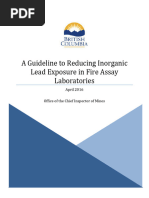 Lead Exposure Fire Assay Labs2016