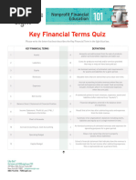 Key Financial Terms Quiz