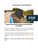 4a. Fungsi Inclinometer Digital Pada Monitoring Bendungan