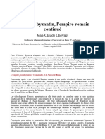 PDF L Empire Byzantin L Empire Romain Continue