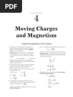 Moving Charges and Magnetism