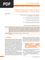 Analytical Methods For Determination of Benzodiazepines. A Short Review