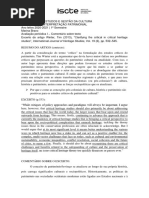 Comentário TimWinter IIP Iscte