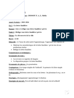 Fiche Pédagogique Nº2. de La 6ème