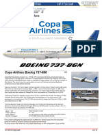 Copa b737-800 Maxaff