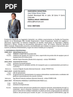 CV Felipe Ingeniero Industrial OK 2023