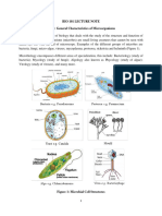 2021 - 2022 BIO 101 LECTURE NOTE by Temitope Fasunloye AJANI