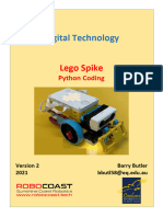 Lego Spike Python Booklet