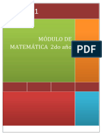 Módulo de Matemática 2do Año