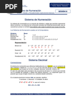 Sesión 01 Sistema de Numeración Digital