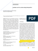 Barrier Analysis Producto Service System Usig Interpretive Structural Model