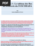 FSEG (Chapitre 3 Tableau Des Flux de Trésorerie Du SYSCOHADA)