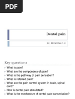 Dental Pain Pathway and Mechanism