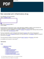 Non Steroidal Anti Inflammatory Drug