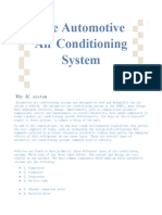 The Automotive Air Conditioning System