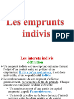 Les Emprunts Indivis