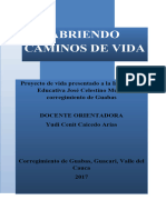 Proyecto de Vida JCM