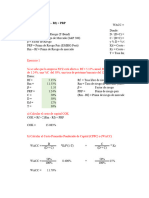 Ejercicios de Financiación A Desarrollar en Clase