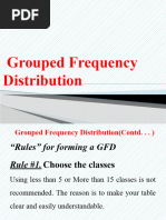 Day 4 Chapter III - (Grouped Frequency Distribution)