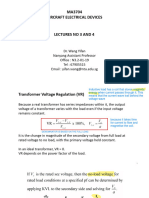 Lectures 3&4