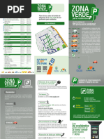 Folleto Informativo de La Zona Verde de Arenales