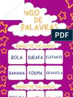 Bingo de Palavras