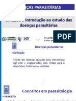 Aula 01 - Introdução As Doenças Parasitárias