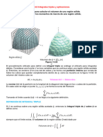 Integrales Triples en Coord Cartesianas