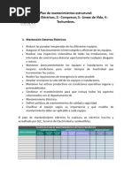 Plan de Mantenimiento Estructural