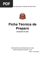 Fichas Técnicas de Preparação