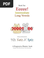 Book 10 Intermediate Long Vowels