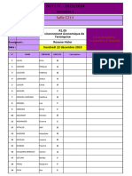 Emplacement C213 Mail Étudiants