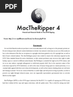 MacTheRipper 4.0 Manual