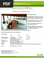 Maligaya Flatbed Dryer