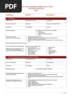 Simplified CDD Form For Natural Persons