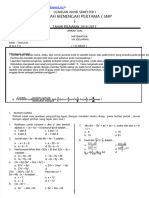 PDF Latihan Soal Pas Kelas 8 Semester 1 - Compress