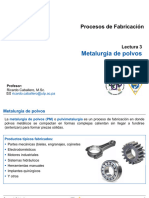 l3 Metalurgia de Polvos