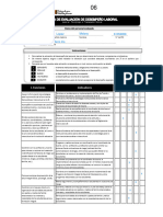 Evaluación de Desempeño Laboral - Minedu 2